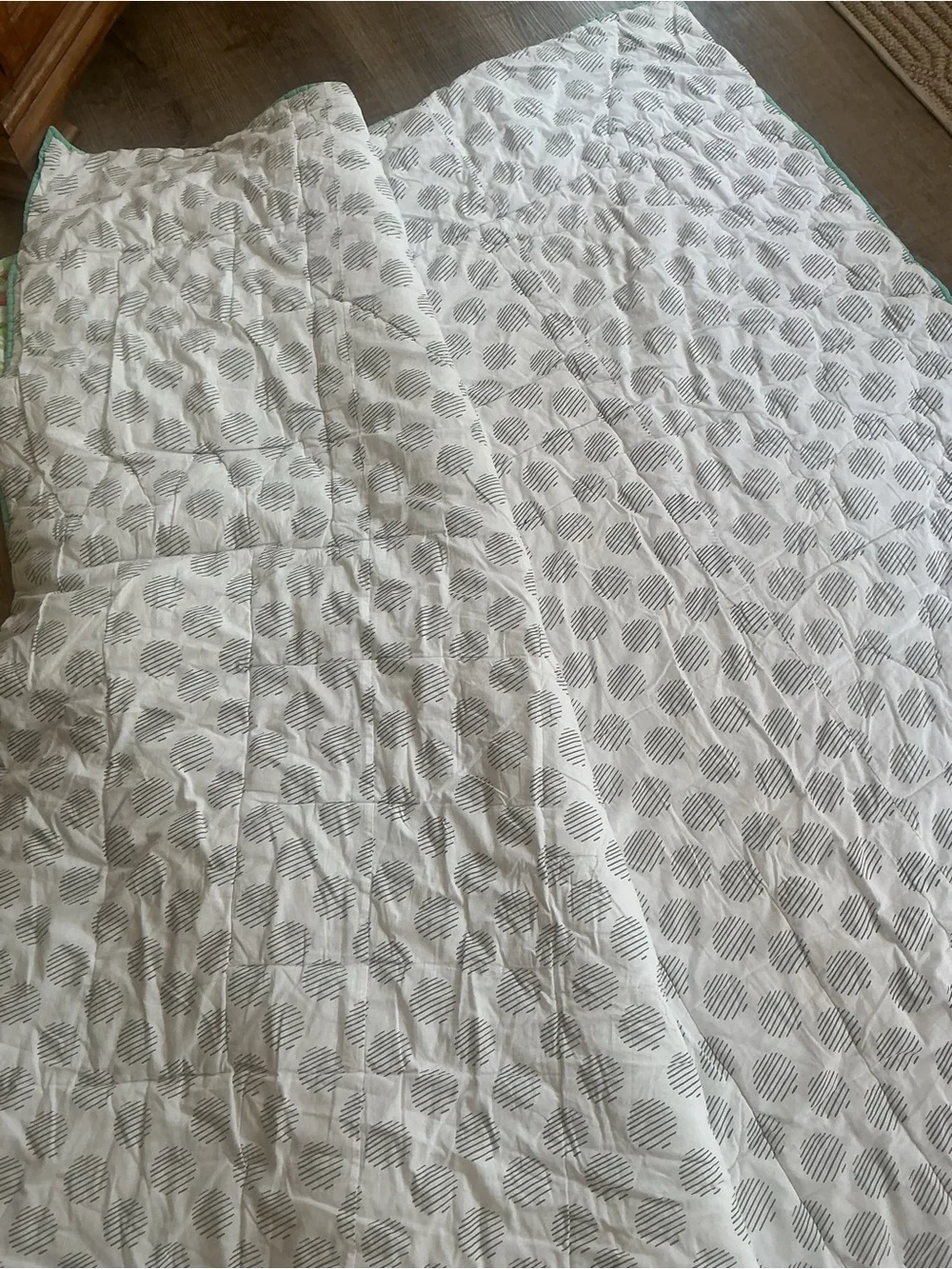 Pottery Barn Teen PBteen Sunset Beach Quilt Full Boho Patchwork Floral